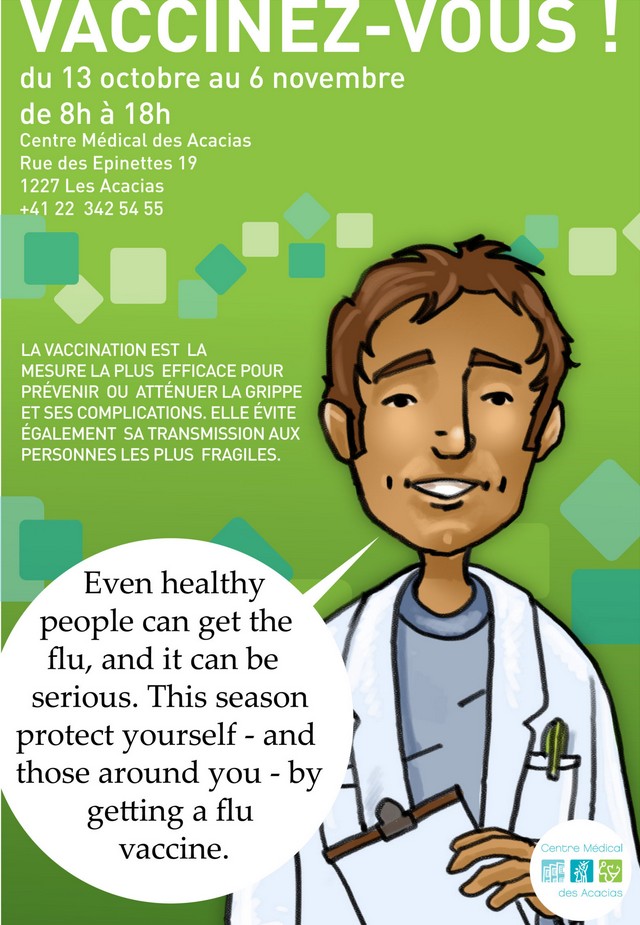 Vaccinez vous contre l’influenza